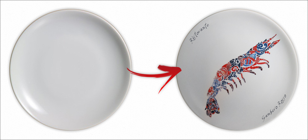 FOTOCERAMICA.SHOP Coriano (RN) - Fotoceramica ristorazione e bar - Piatti in ceramica personalizzati