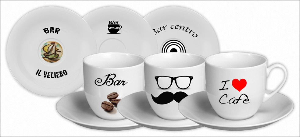 FOTOCERAMICA.SHOP Coriano (RN) - Fotoceramica ristorazione e bar - Piatti e tazzine in ceramica personalizzati